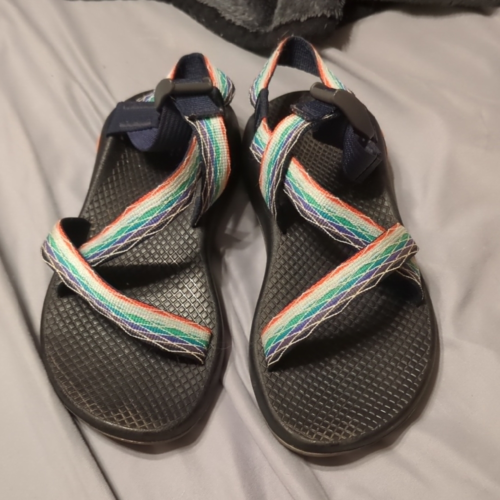 Chaco Multicolor Striped Sandals